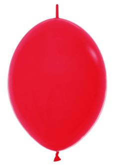 12" Fashion Red Link-O-Loons (25pcs) Sempertex Balloons