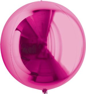 Orbs 07" Magenta Balloon