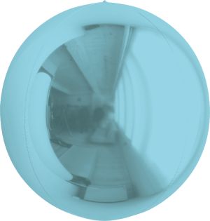 Orbs 24" Pearl Blue Balloon