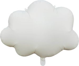 27" Matte Cream Cloud Balloon