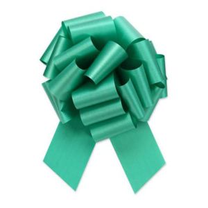 Pull Bow 8" Emerald Green