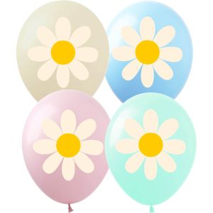 12" Daisy Assortment (50pcs) Balloons