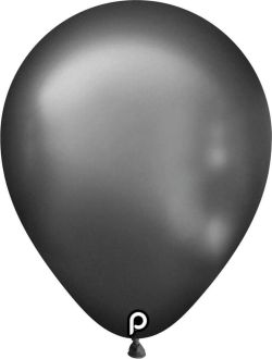 18" Glam Charcoal (25pcs) Prima Balloons