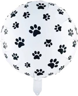 18" Paw Prints Balloon