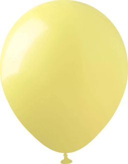 12" Pastel Matte Yellow (50pcs) ProLatex Balloons