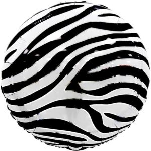 18" Zebra Print Balloon