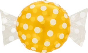 18" Orange Candy Balloon