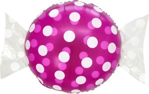 18" Pink Candy Balloon