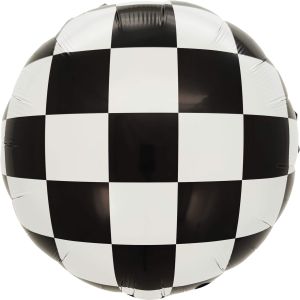 18" Checkered Print Balloon