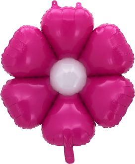 28" Fuchsia Daisy Balloon