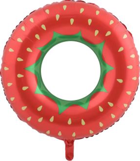 24" Round Strawberry Balloon