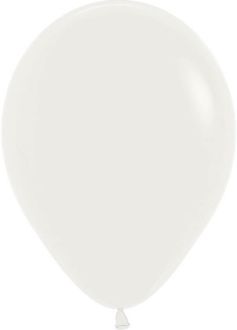 05" Fashion Almond White (50pcs) Sempertex Balloons