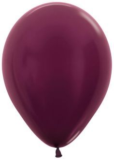 05" Metallic Burgundy (50pcs) Sempertex Balloons