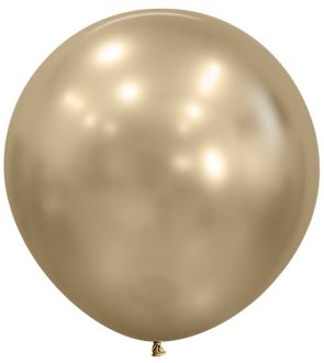 24" Silk Gold Dust (10pcs) Sempertex Balloons