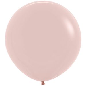 24" Fashion Creamy Blush (10pcs) Sempertex Balloons