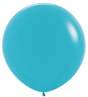 36" Fashion Caribbean Blue (2pcs) Sempertex Balloons
