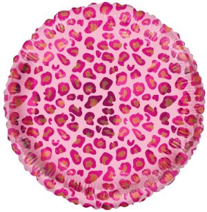 18" Catty Kitty Leopard Print Balloon