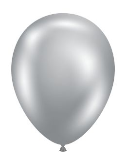 05" Silvery Tuftex Effects (50pcs) Balloons