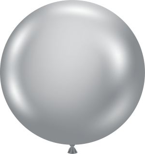 36" Silvery Tuftex Effects (2pcs) Balloons