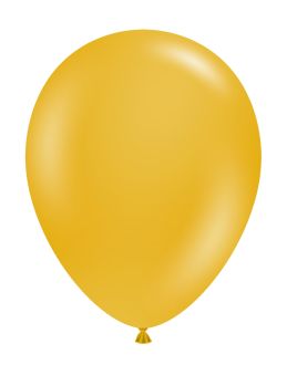 05" Mustard (50pcs) TufTex Balloons