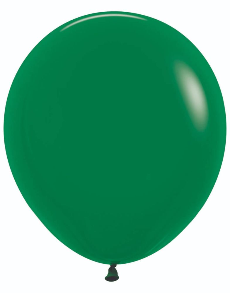 18" Fashion Forest Green (25pcs) Sempertex Balloons