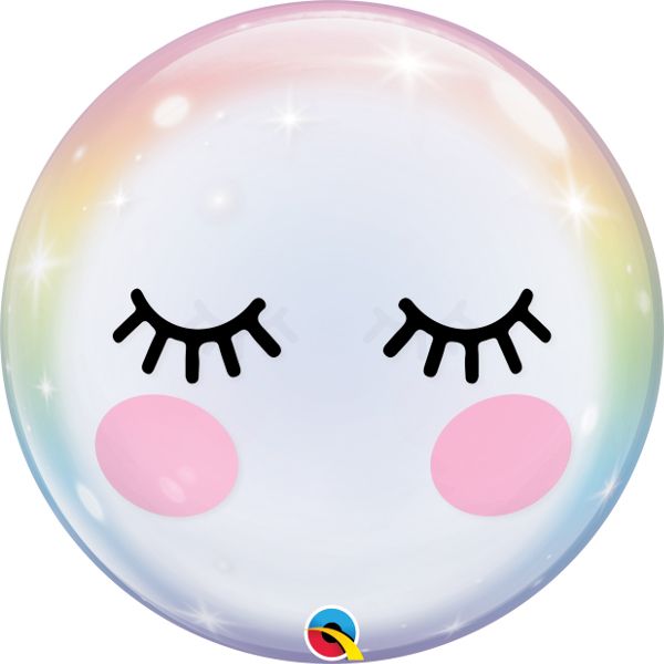 Bubble 22" Eyelashes Balloon