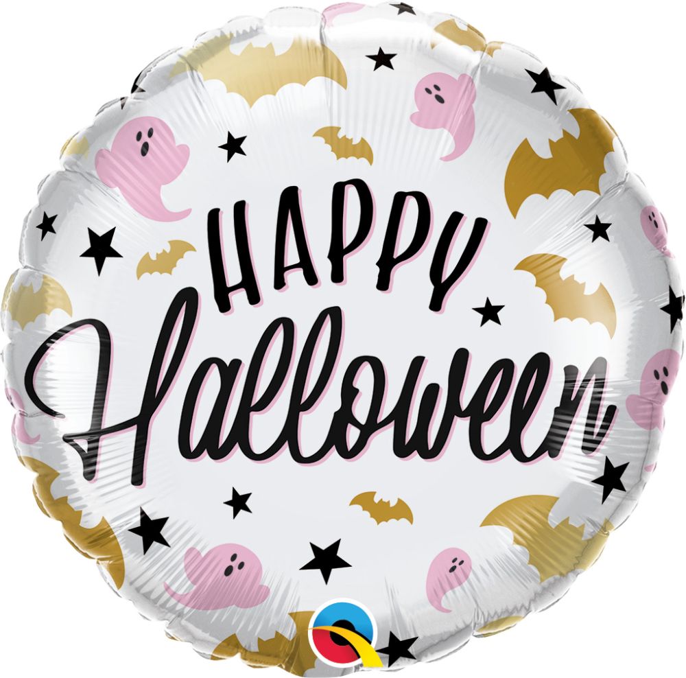 18" Glam Bats and Ghosts (non-packaged) Balloon