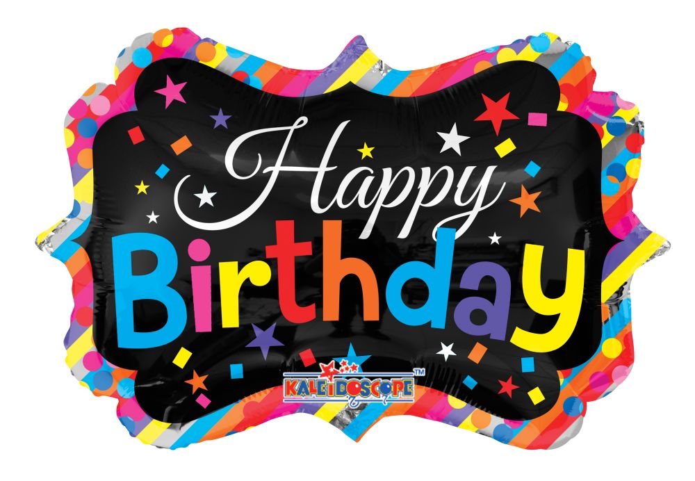 CI: 14" Happy Birthday Marquee Balloon