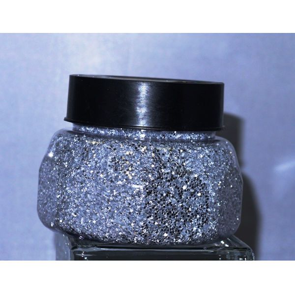 Glitter Jar Silver (8oz)