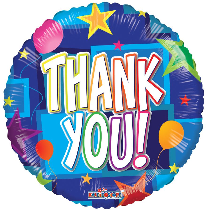 18" Thank You! Balloon