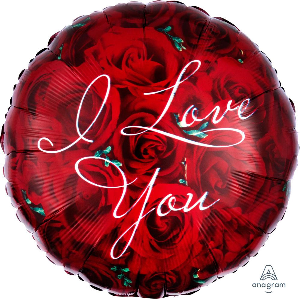 18" I Love You Roses Balloon