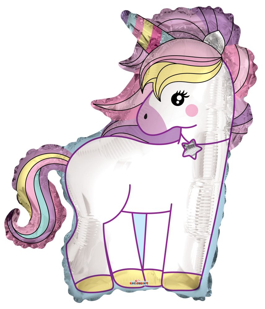 36" Unicorn Shape Balloon