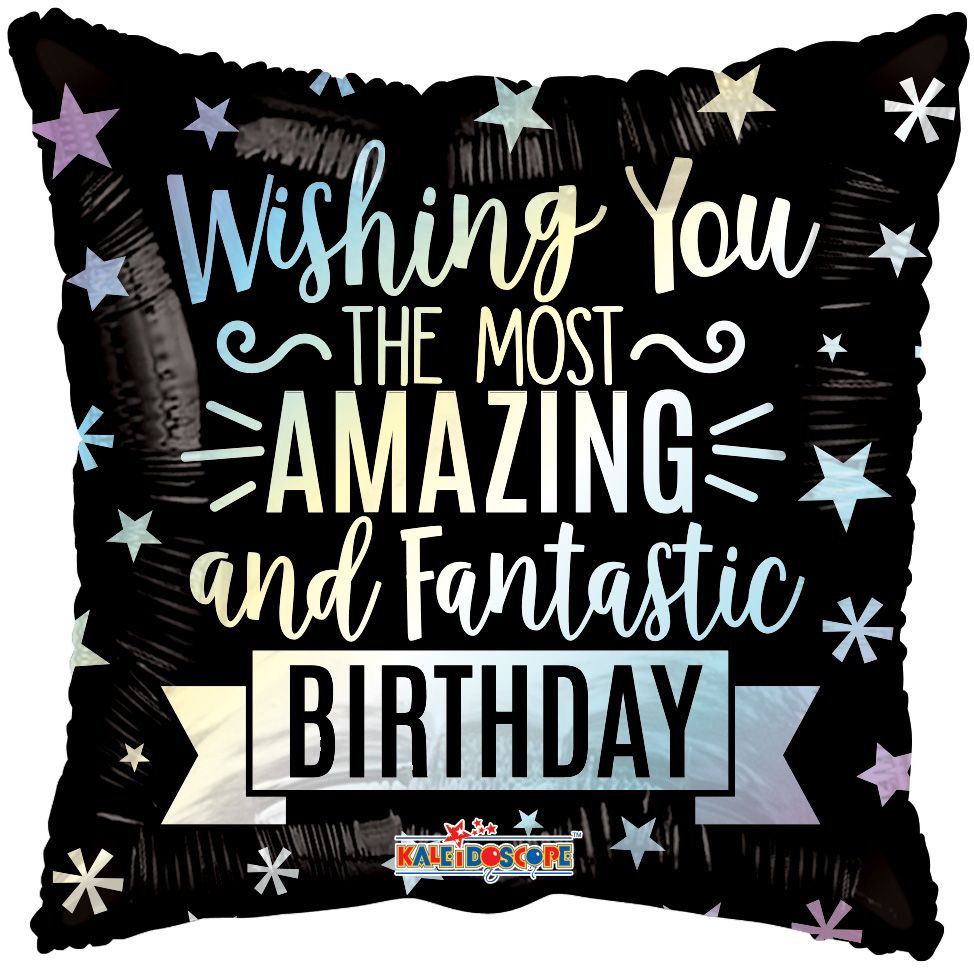 18" Fantastic Birthday Balloon