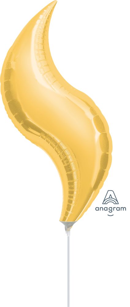 Curve 28" Gold Balloon
