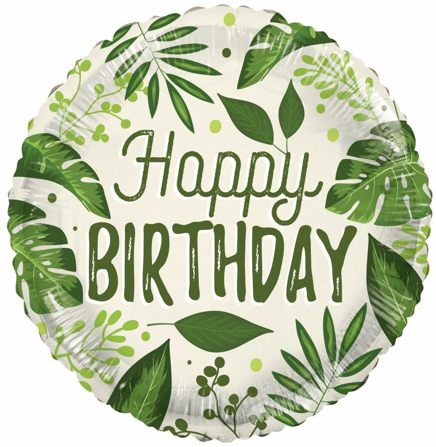 18" Birthday Nature Balloon