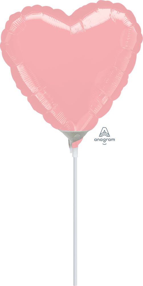 04" Pastel Pink heart Balloon