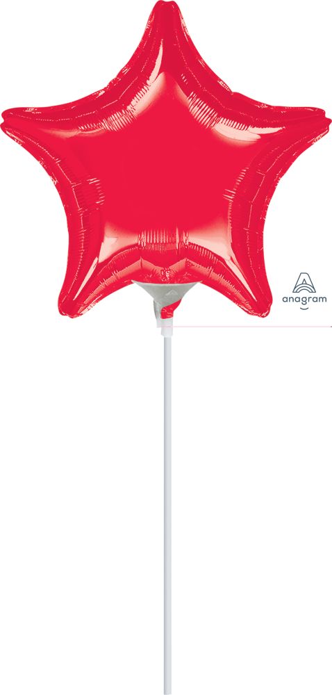 09" Red Star Balloon