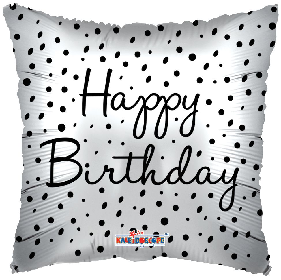 18" Birthday Spots Balloon
