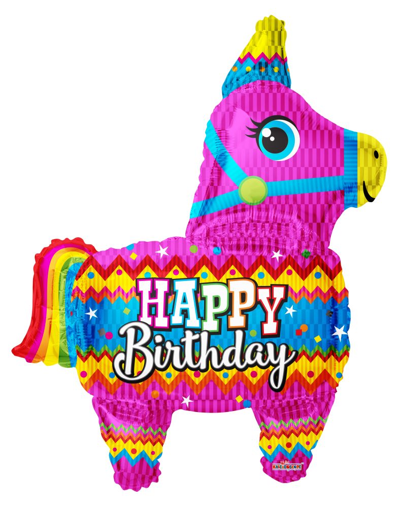 36" Donkey Pinata Shape Balloon