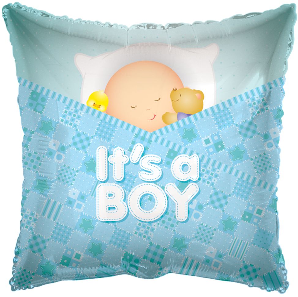 18" Baby Boy Sleeping Balloon