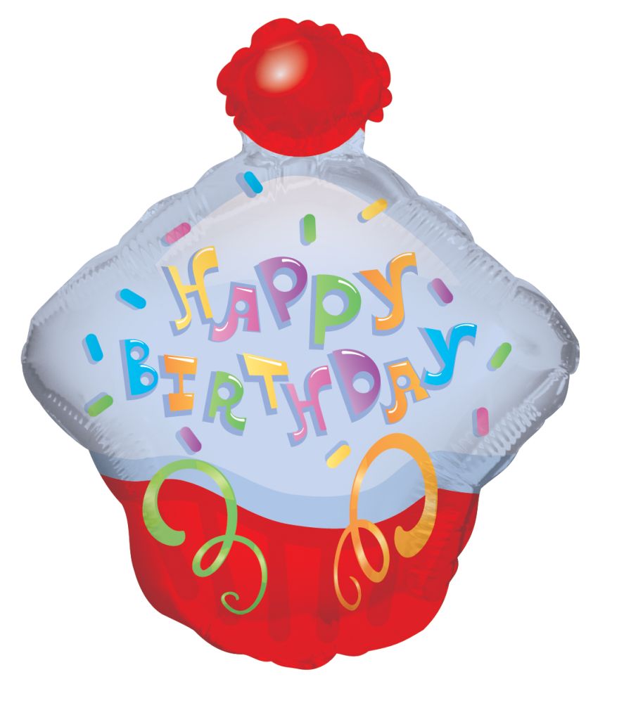 14" Cupcake Balloon