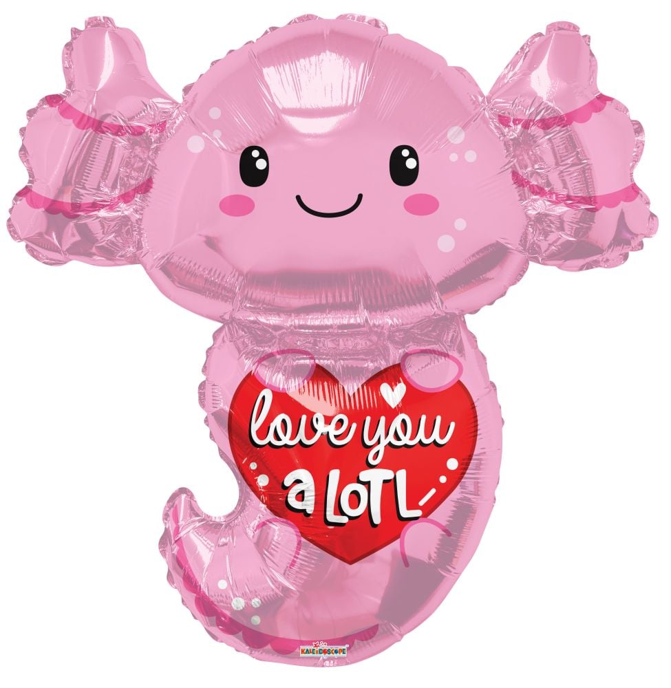 36" Love You A Lot Shape Shape Balloon