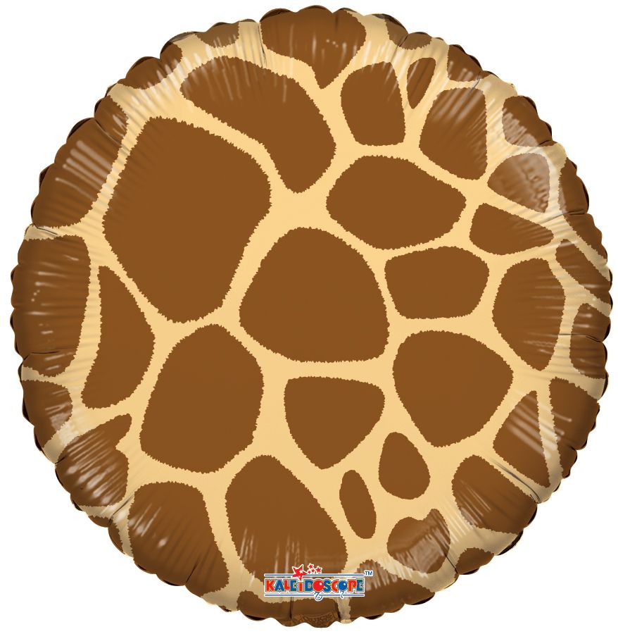 18" Giraffe Print (non-packaged) Balloon