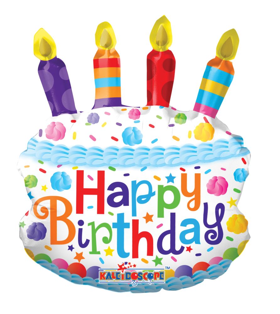 CI: 14" Birthday Cake Balloon