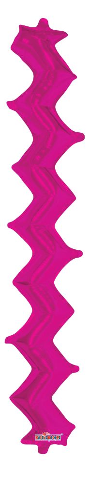 44" Zig Zag Wall Magenta Balloon