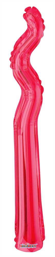 Kurly Zig Zag Flamingo Balloon