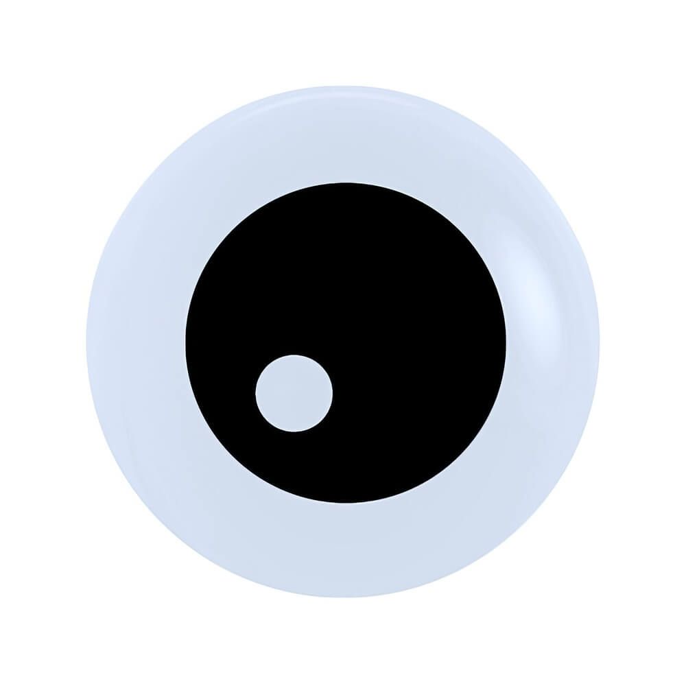 05" Eyeball White (50pcs) Balloons