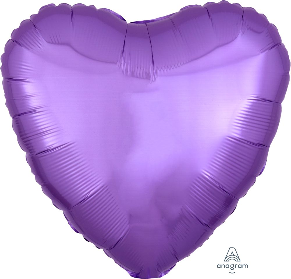 18" Pearl Lavender Heart Balloon