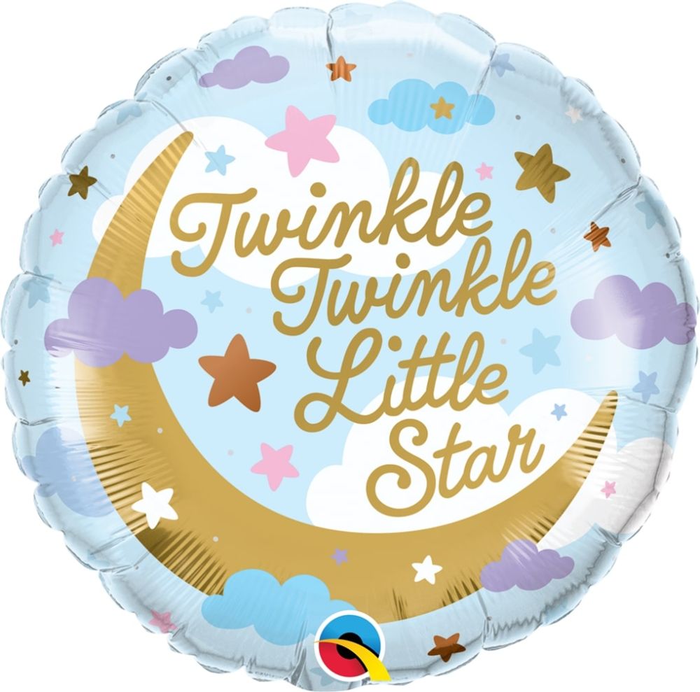 18" Twinkle Twinkle Little Star Balloon