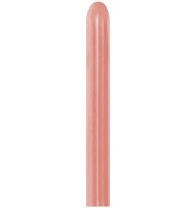 260 Metallic Rose Gold (50pcs) Sempertex Balloons